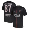 Jalkapallo Pelipaidat/Peliasut Paris Saint-Germain Joao Neves 87 Jordan Neljäspelipaita 2025-26